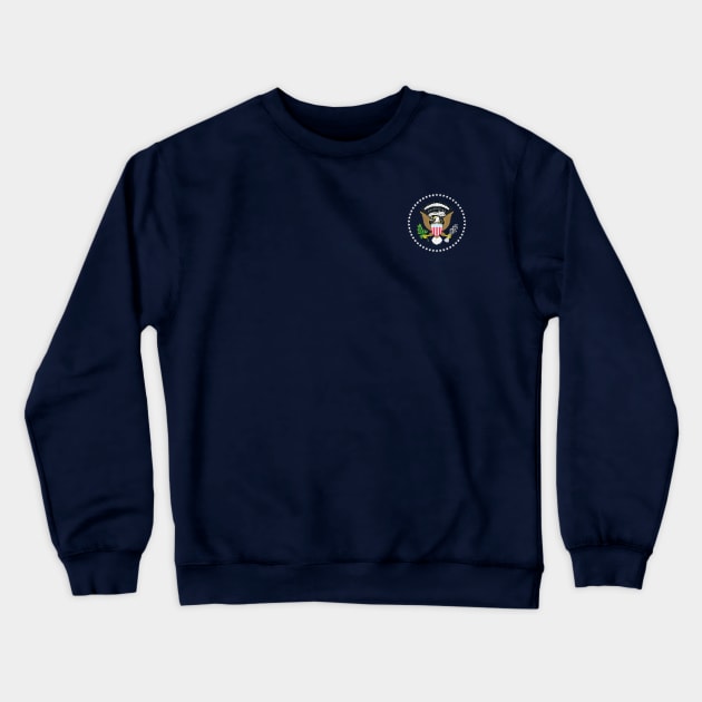 Presidential Detail Back Print Crewneck Sweatshirt by NeilGlover